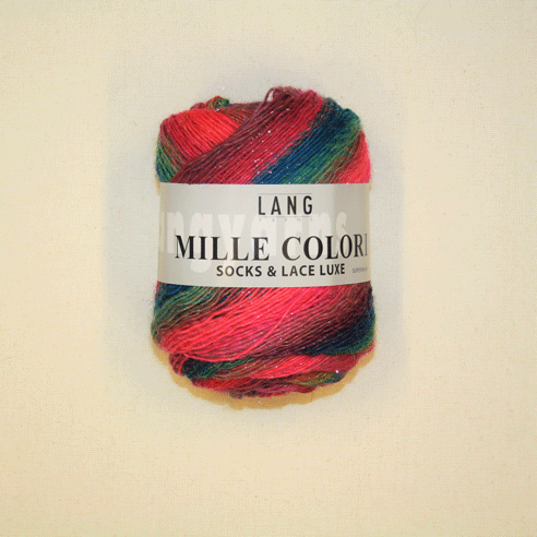 Lang Yarns Mille Colori socks & lace luxe