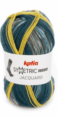 symmetric jaquard socks