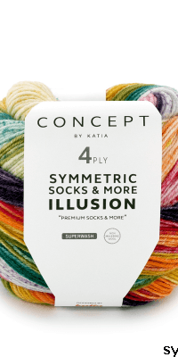 Symmetric socks&more illusion