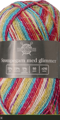 Lammy Yarns Strømpeglimmer