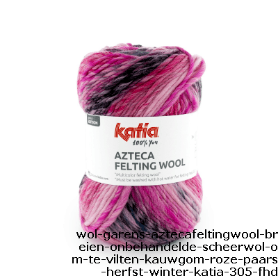 Katia felting wool - Afbeelding 5